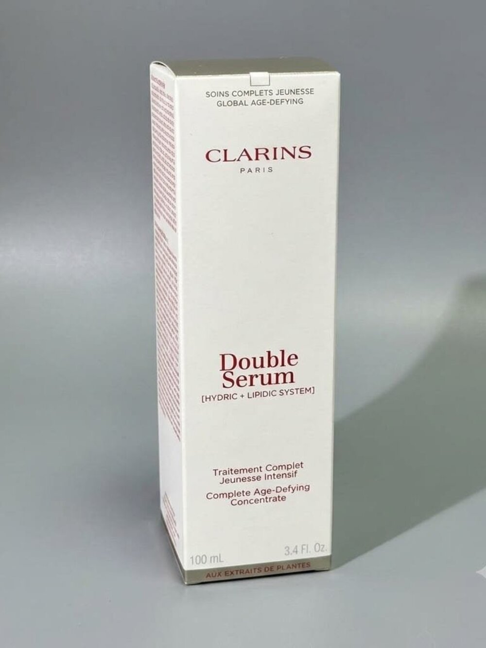 Clarins Double Serum Complete Age-Defying Concentrate 100mL / 3.4 oz | New Inbox - Picture 3 of 3